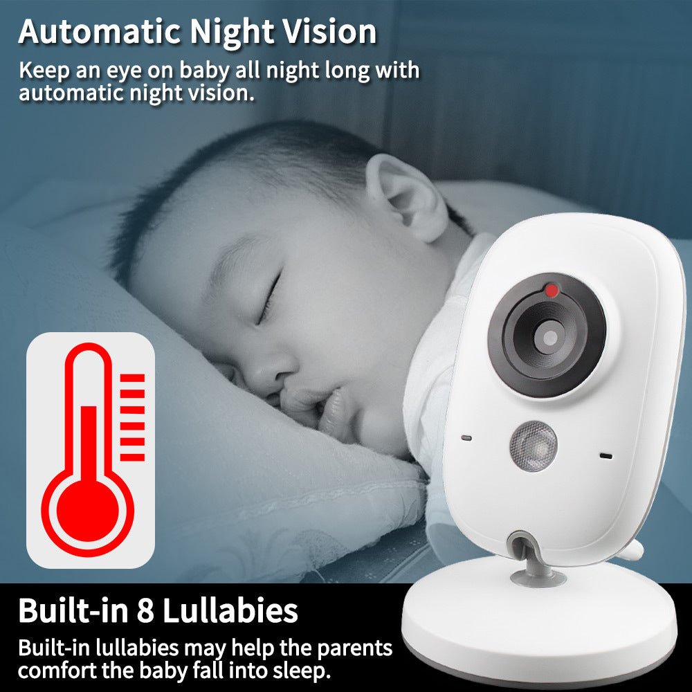 BabyGuard™ 3.2” Digital Baby Care Monitor - Ecomosaic