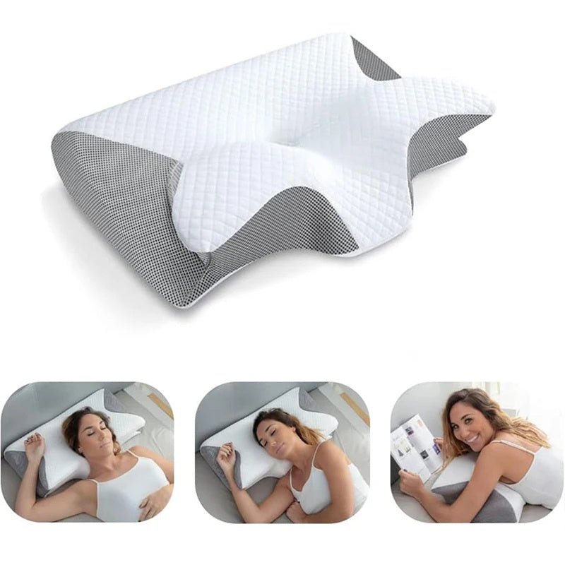 EcoContour™ Memory Foam Neck Pillow - Ecomosaic