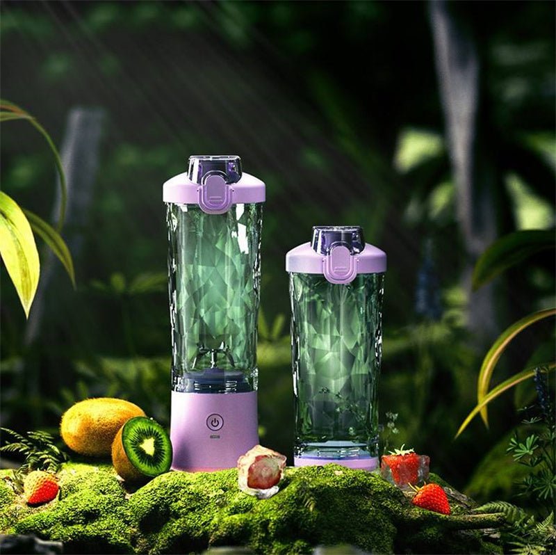 FreshForce™ Eco Blender Portable 6 - Blade Juicer for Smoothies & Shakes - Ecomosaic