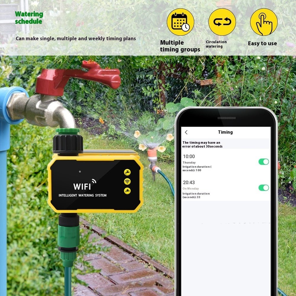 GreenGuard™ Smart Solar Irrigation System with WiFi - Ecomosaic