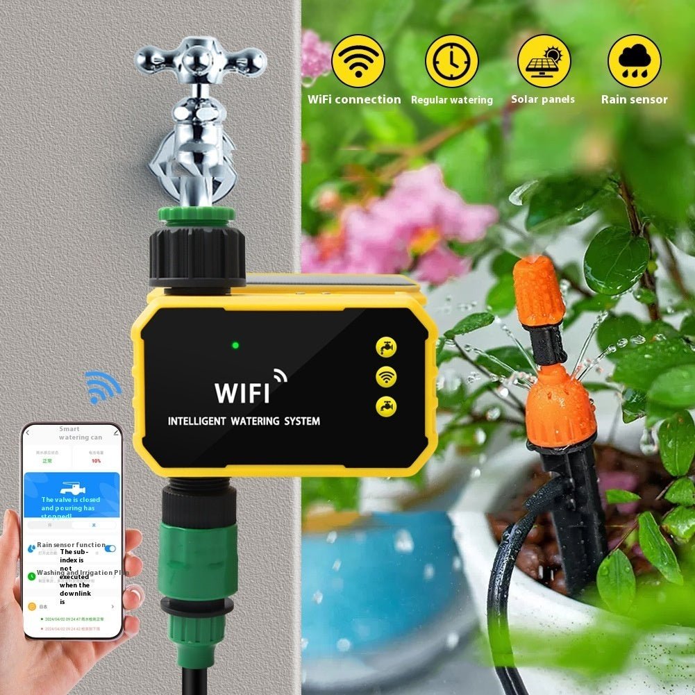 GreenGuard™ Smart Solar Irrigation System with WiFi - Ecomosaic