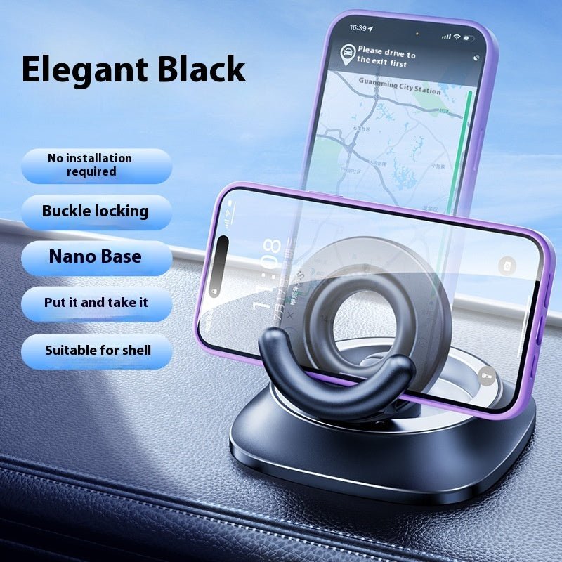 GripFlex™ Magnetic Car Phone Holder Suction Mount for Dash & Windshield - Ecomosaic