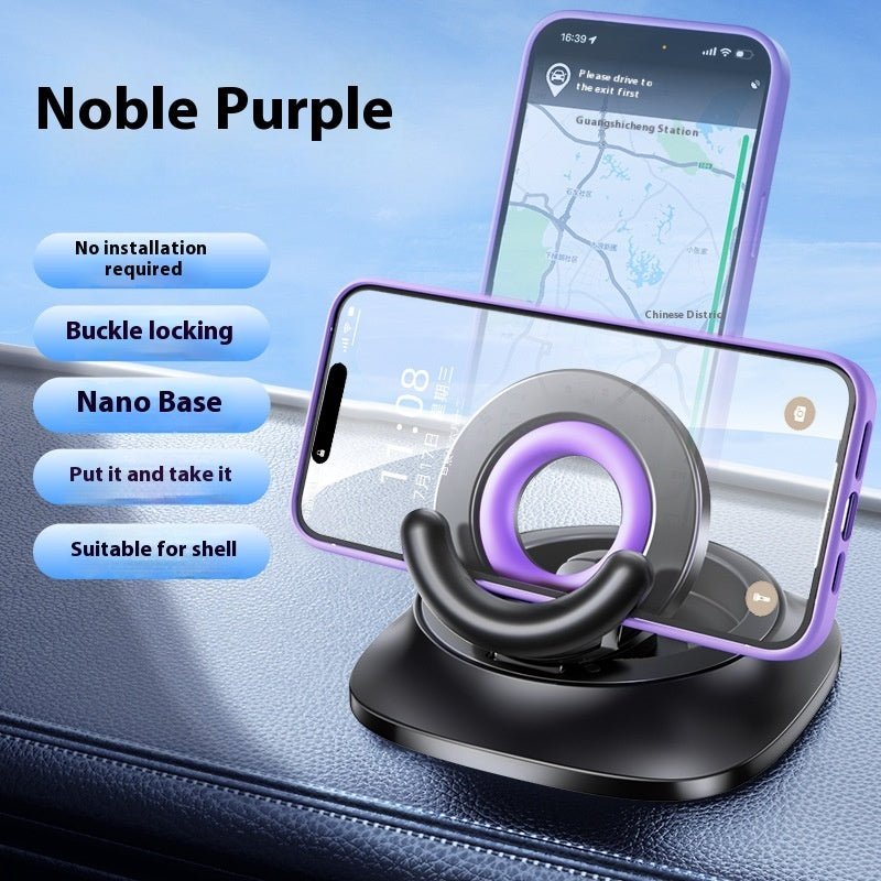 GripFlex™ Magnetic Car Phone Holder Suction Mount for Dash & Windshield - Ecomosaic