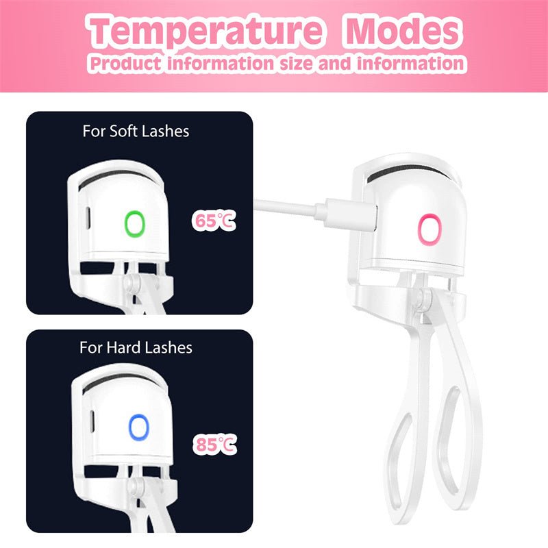 Electric Heated Eyelash Curler Rechargeable