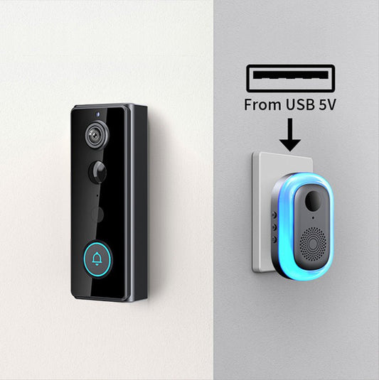 HomeVision™ Graffiti Smart Doorbell with Night Vision & Waterproof - Ecomosaic