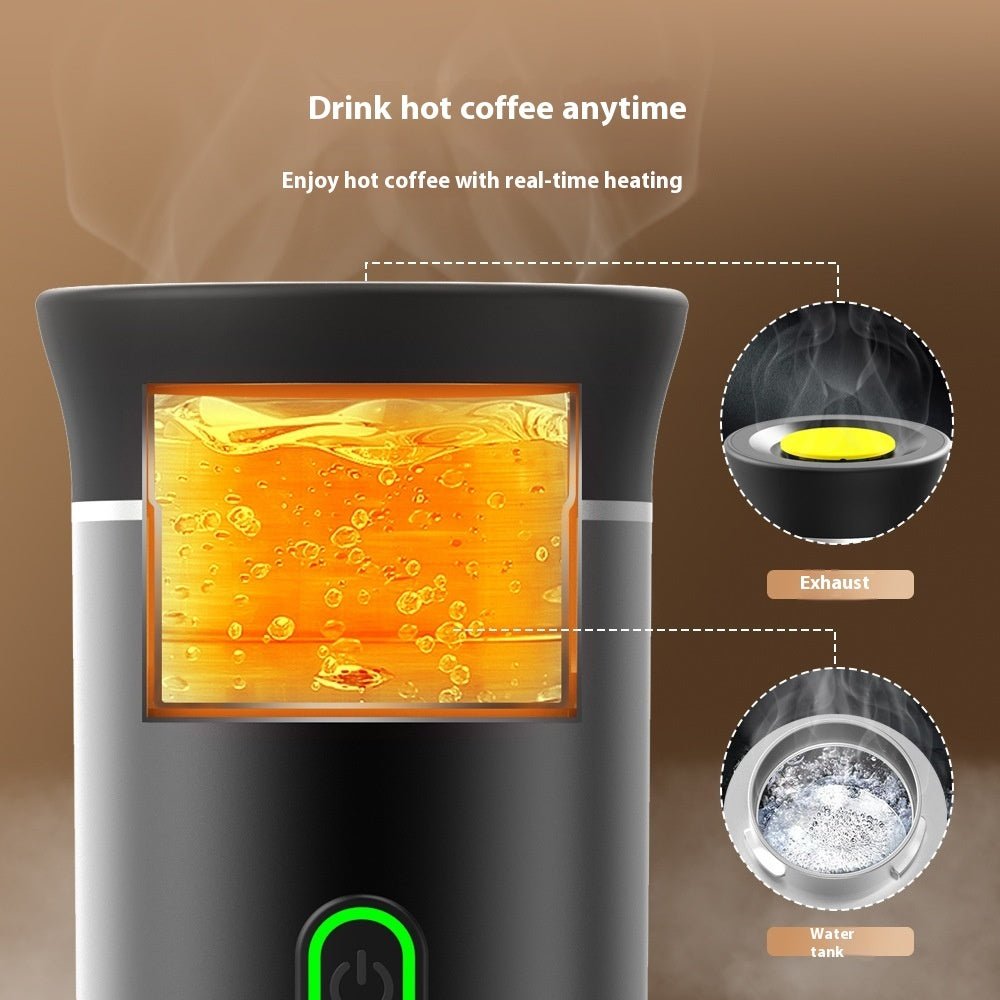 Mini Espresso™ Maker with Grinder - Ecomosaic