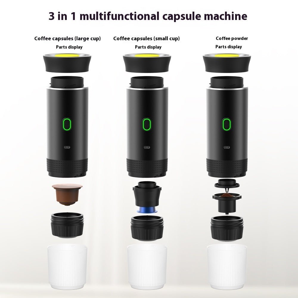 Mini Espresso™ Maker with Grinder - Ecomosaic