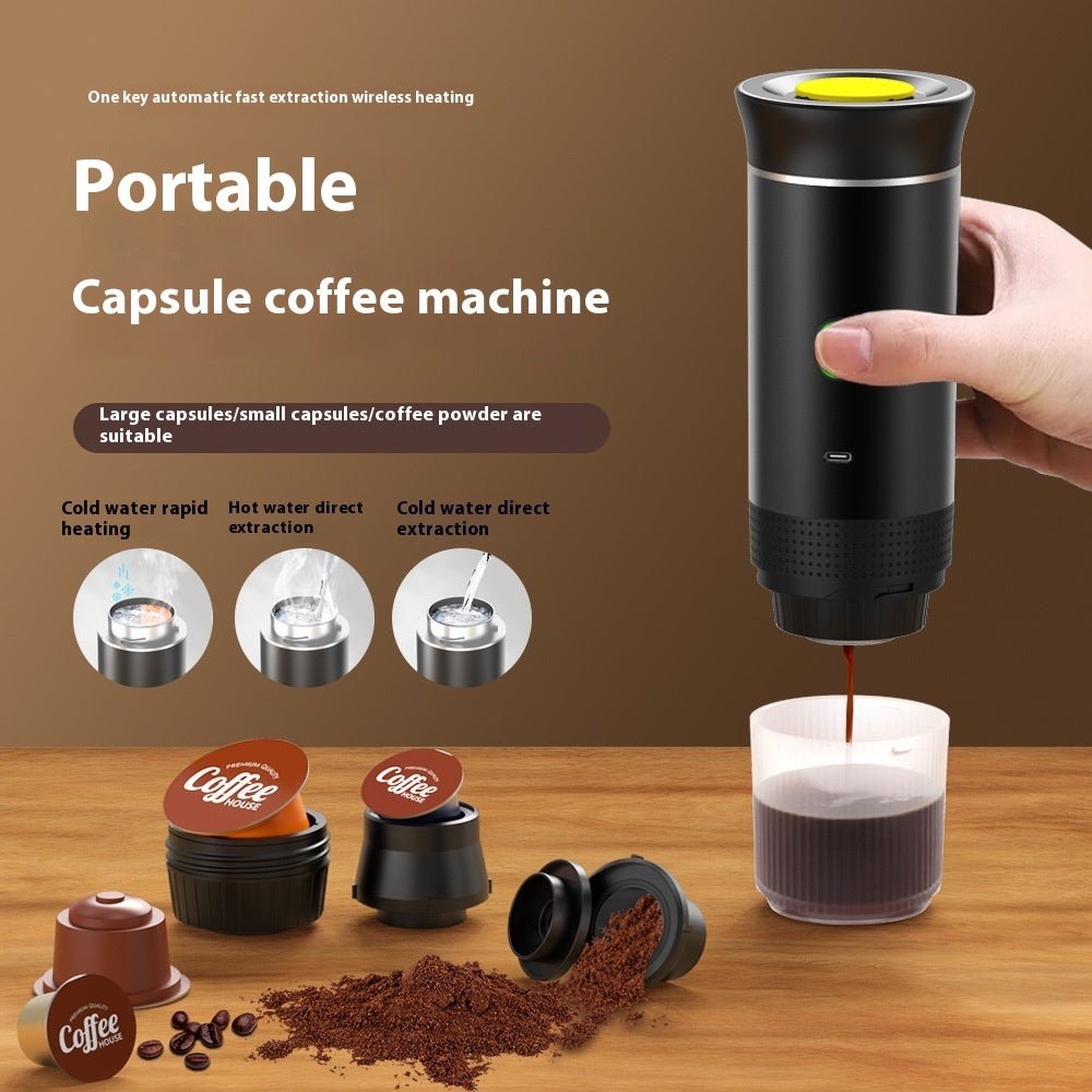 Mini Espresso™ Maker with Grinder - Ecomosaic