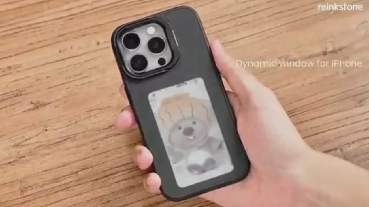 Smart E-Ink iPhone Case – AI Custom Display