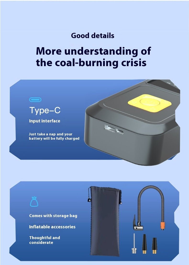 SmartCar Pro™ Multi - Function Jump Starter & Power Bank All - in - One - Ecomosaic