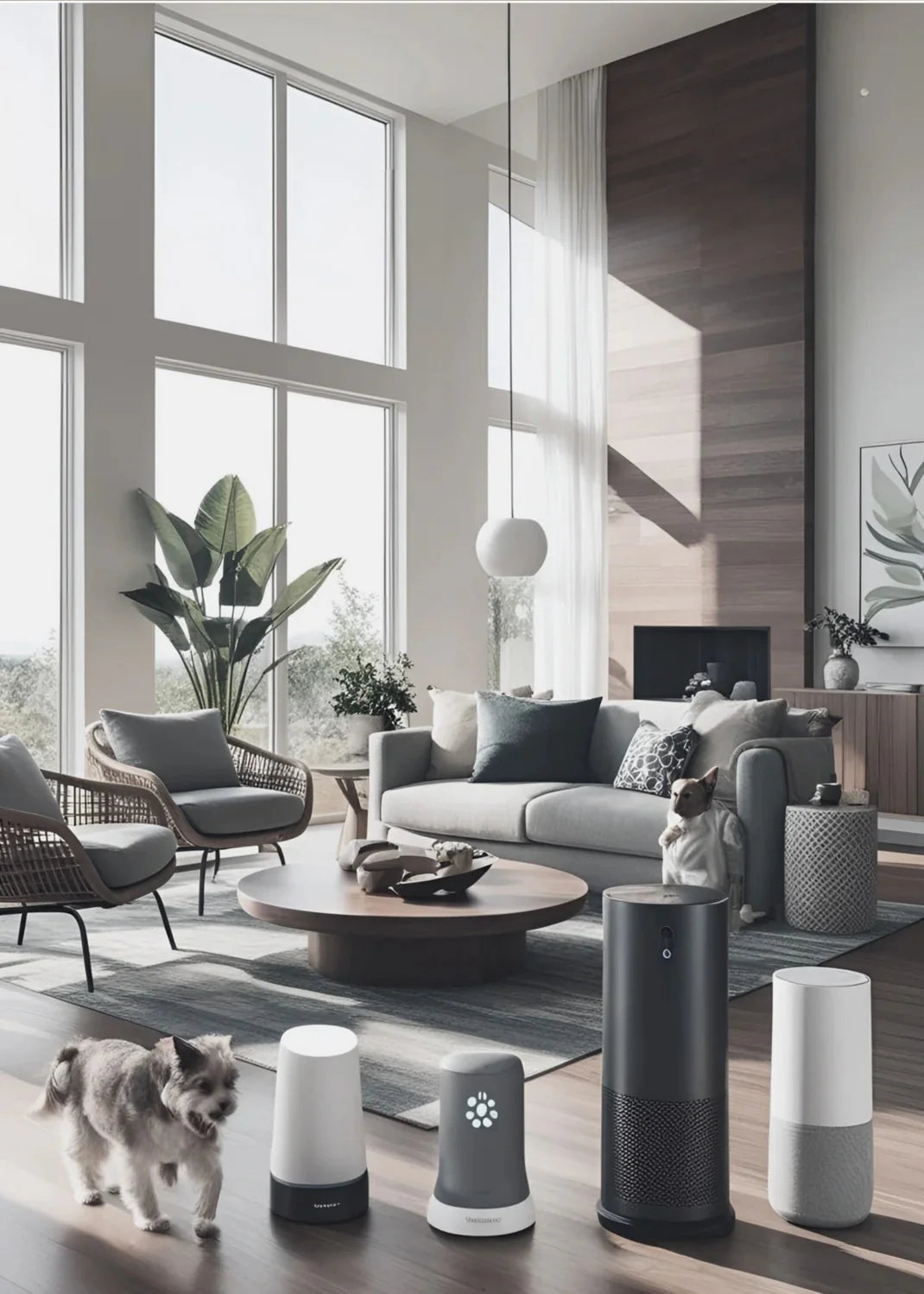 smart home with pets