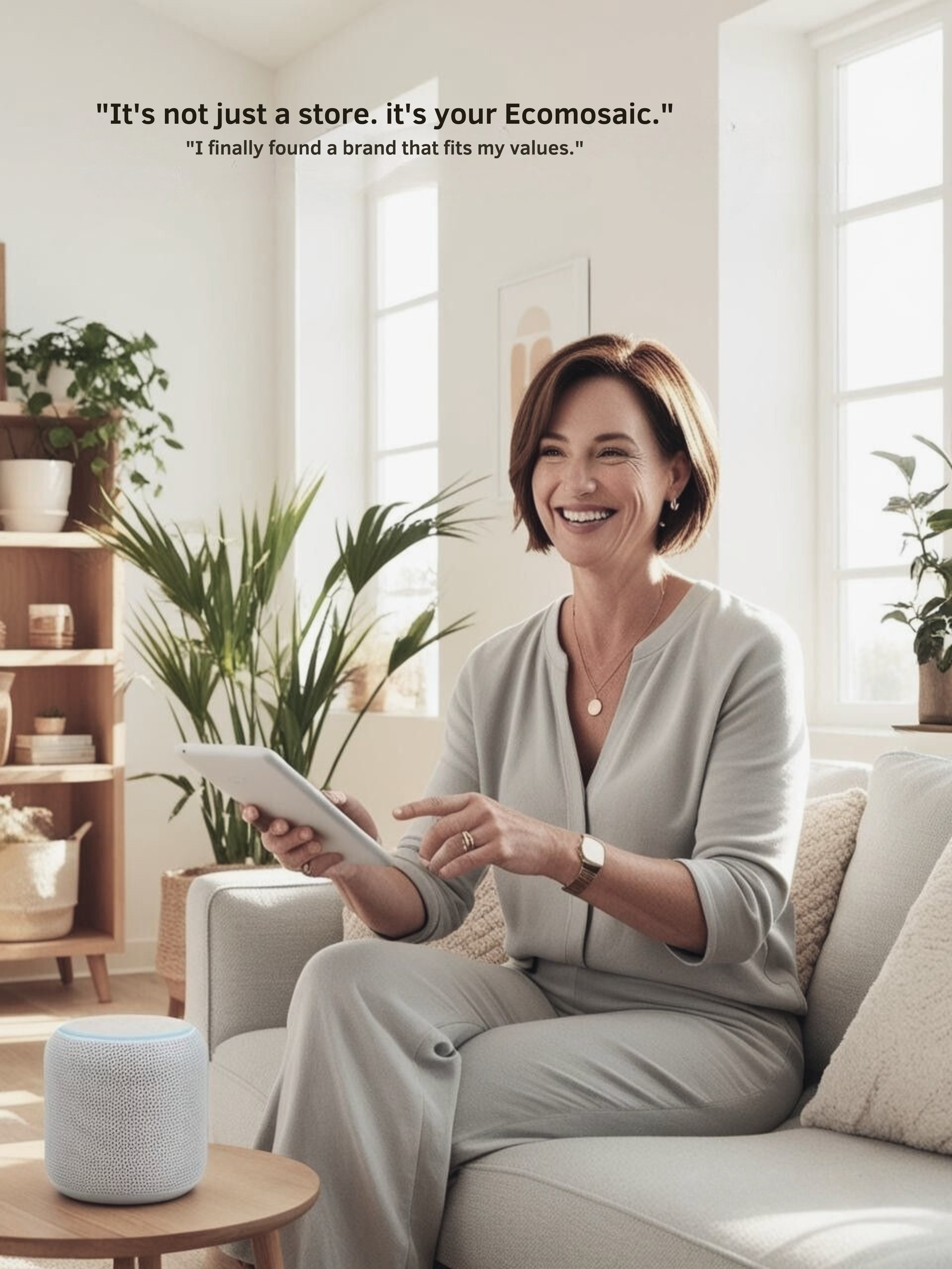 Smart & Stylish Living Powered by ECOMOSAIC