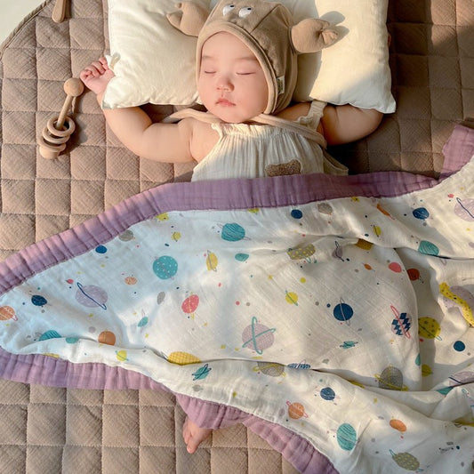 EcoCuddle™ Soft Bamboo & Cotton Baby Blanket - Ecomosaic