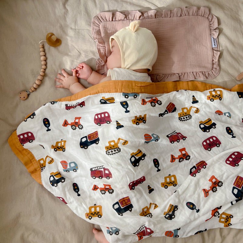 EcoCuddle™ Soft Bamboo & Cotton Baby Blanket - Ecomosaic