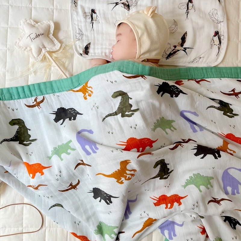 EcoCuddle™ Soft Bamboo & Cotton Baby Blanket - Ecomosaic