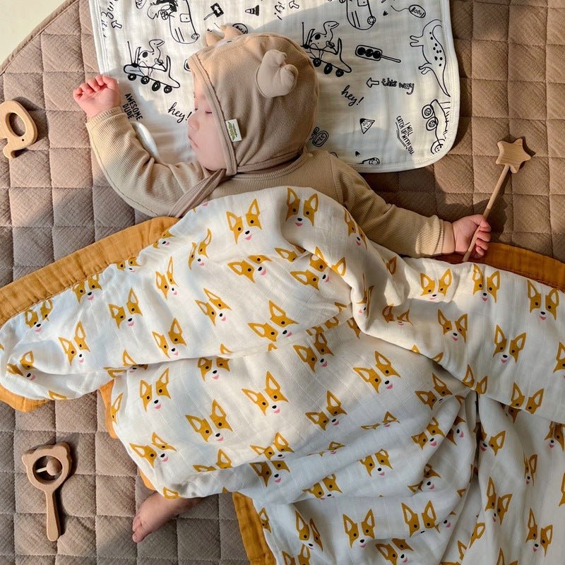EcoCuddle™ Soft Bamboo & Cotton Baby Blanket - Ecomosaic