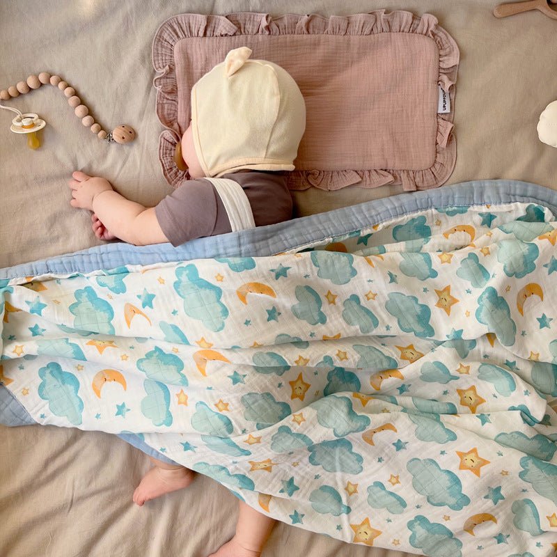 EcoCuddle™ Soft Bamboo & Cotton Baby Blanket - Ecomosaic