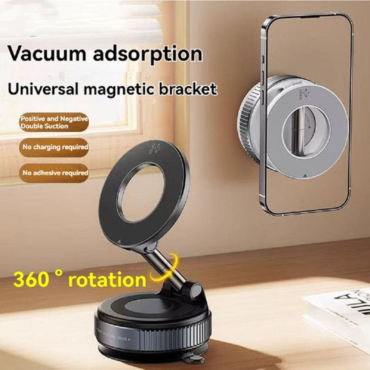 GripFlex™ Magnetic Car Phone Holder Suction Mount for Dash & Windshield - Ecomosaic