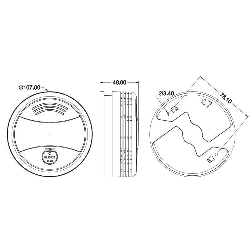 Home Safe™ Smart Smoke Sensor - Ecomosaic